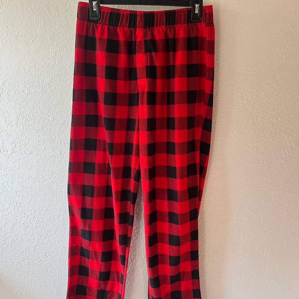 Red and Black Plaid PJ